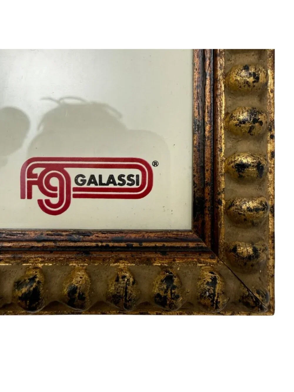 Galassi Fine Italian Wood Frame Antique Gold 5x7 Vintage Photo Frame